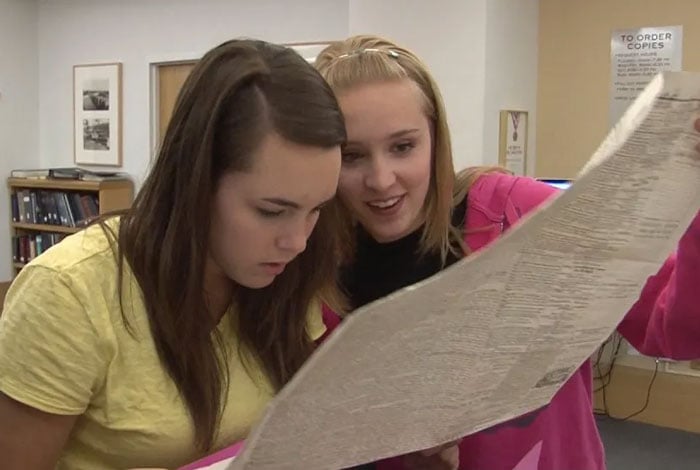 View primary and secondary sources for research resources